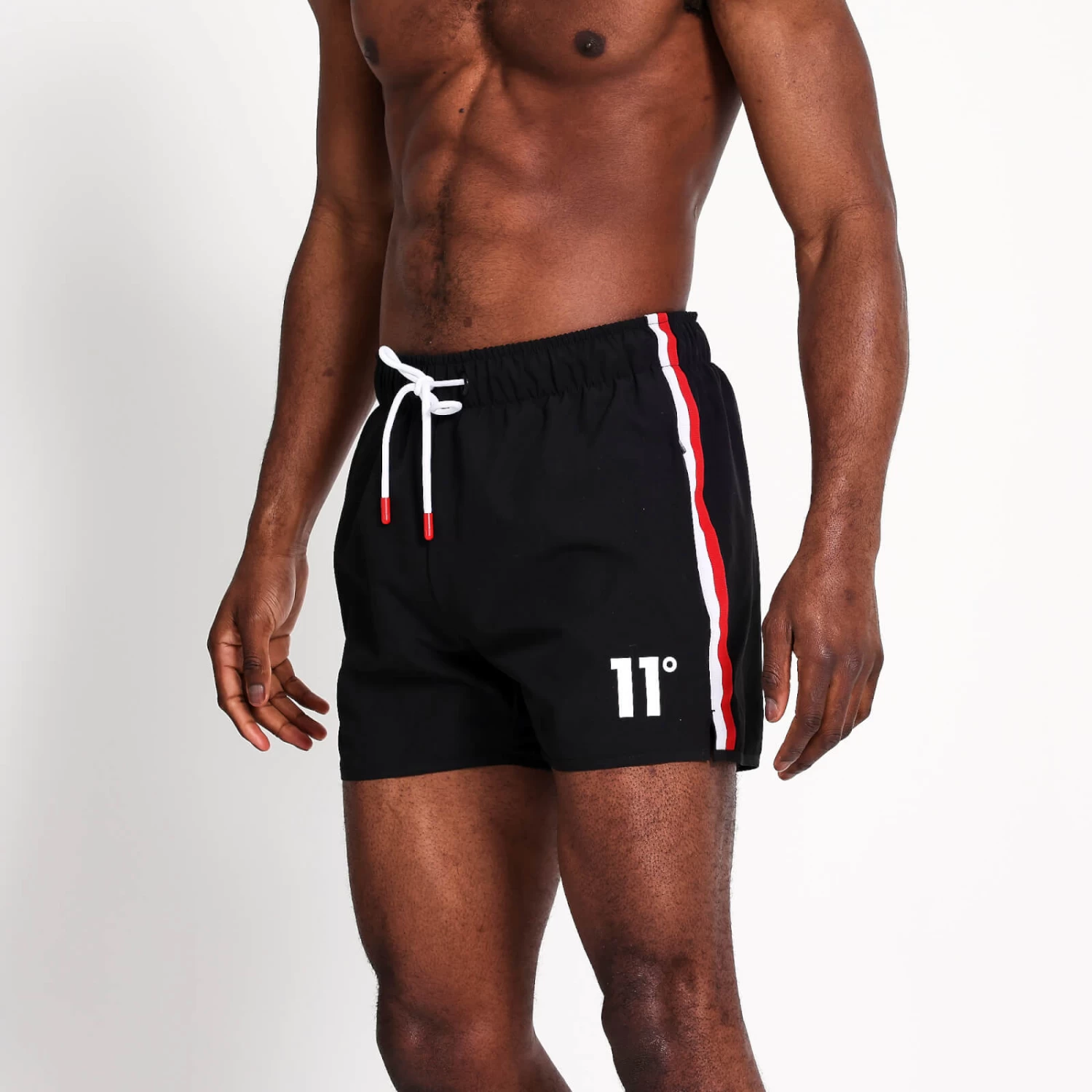 TWIN HEAT Swim Shorts – Black 5 TWIN HEAT Swim Shorts – Black - Image 5