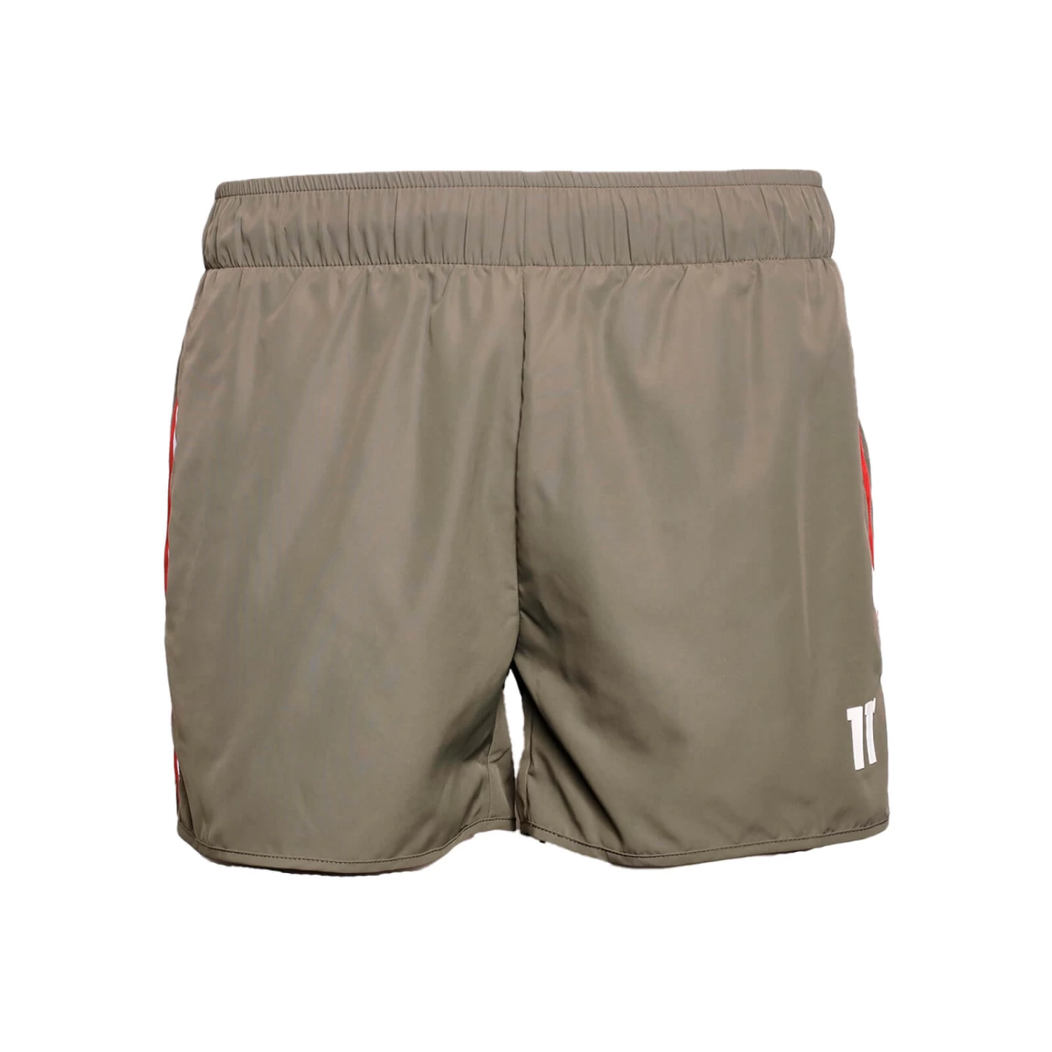 TWIN HEAT Swim Shorts – Khaki 1 TWIN HEAT Swim Shorts – Khaki
