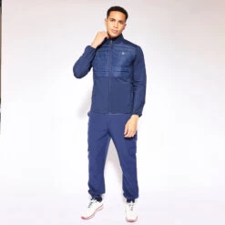 11 Degrees Hybrid Lightweight Jacket - True Navy -11 Degrees Store 14511580 2025083572599313