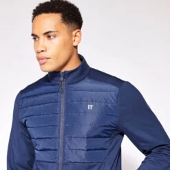 11 Degrees Hybrid Lightweight Jacket - True Navy -11 Degrees Store 14511580 5775083572654753