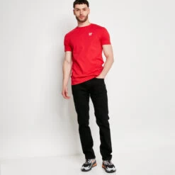 11 Degrees Core Muscle Fit T-Shirt - Goji Berry Red -11 Degrees Store 14874679 2055076551007687