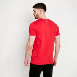 11 Degrees Core Muscle Fit T-Shirt - Goji Berry Red -11 Degrees Store 14874679 5145076550946532