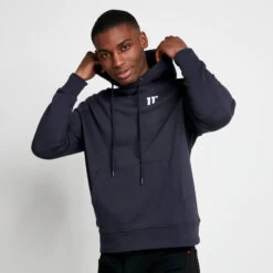 11 Degrees Core Pullover Hoodie - Navy