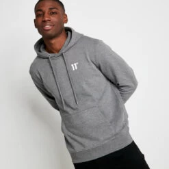 11 Degrees Store 6 11 Degrees Core Pullover Hoodie - Charcoal Marl