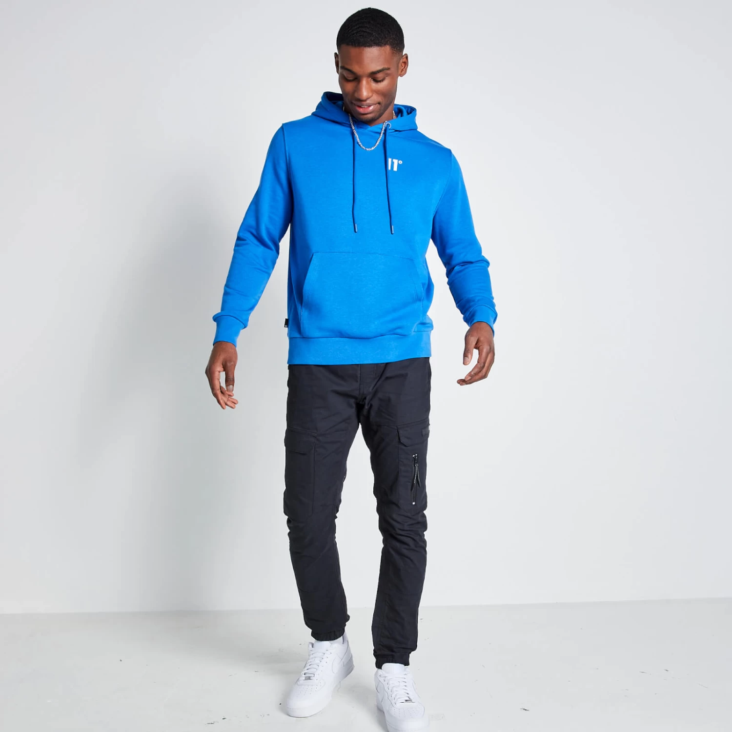 11 Degrees Core Pullover Hoodie - Cobalt 4 11 Degrees Core Pullover Hoodie - Cobalt - Image 4