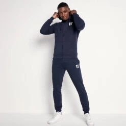 11 Degrees Core Full Zip Hoodie - Navy -11 Degrees Store 14874755 3205083850204733