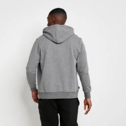11 Degrees Core Full Zip Hoodie - Charcoal Marl -11 Degrees Store 14874762 2045083844477559