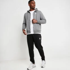 11 Degrees Core Full Zip Hoodie - Charcoal Marl -11 Degrees Store 14874762 2285083844565405