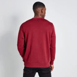 11 Degrees Core Sweatshirt - Pomegranate -11 Degrees Store 14874792 1725073471021009