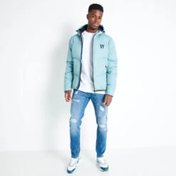 Sustainable Distressed Slim Tapered Jeans -11 Degrees Store 14874915 1495084368699434