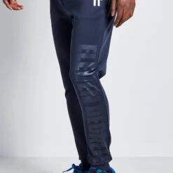 11 Degrees Embossed Print Track Pants - Navy -11 Degrees Store 14875035 1685073473305293