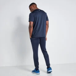 11 Degrees Embossed Print Track Pants - Navy -11 Degrees Store 14875035 5585073473170104