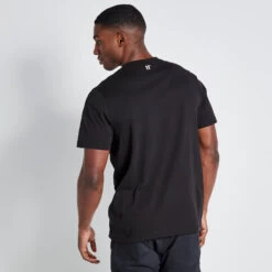 11 Degrees Cut And Sew Panelled T-Shirt - Black / White -11 Degrees Store 14875057 1225073474432819