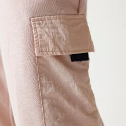11 Degrees Woven Pocket Joggers - Putty Pink -11 Degrees Store 14875141 2025089292068752