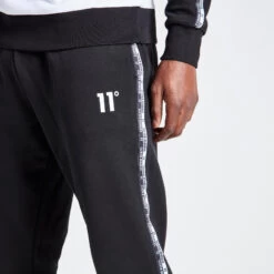 11 Degrees Double Taped Joggers - Black -11 Degrees Store 14875179 8155076552637203
