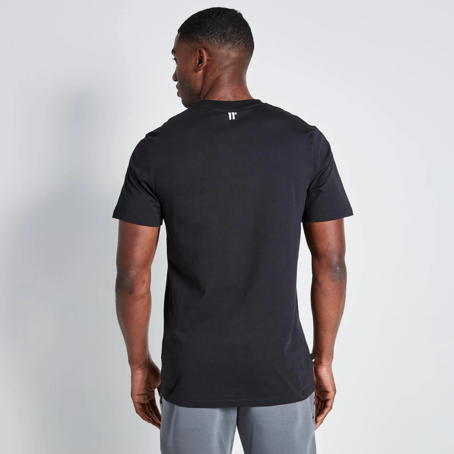 11 Degrees Chest Taped T-Shirt - Black 3 11 Degrees Chest Taped T-Shirt - Black - Image 3