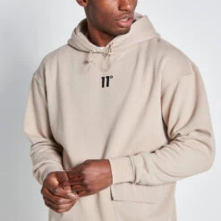 11 Degrees Utility Pocket Hoodie - Mink -11 Degrees Store 14875240 1045073480498657