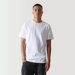 11 Degrees Tonal Embroidery Tee - White -11 Degrees Store 14875263 8215089292391975