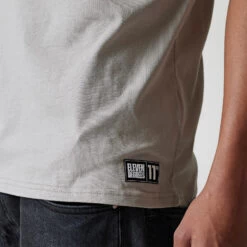 11 Degrees Tonal Embroidery Tee - Neutral Sage -11 Degrees Store 14875270 1675089290658380