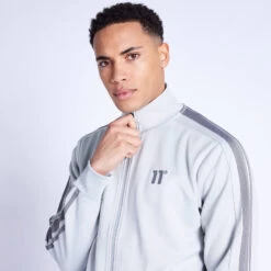 11 Degrees Track Jacket - Titanium Grey / Black -11 Degrees Store 14875330 1475076552944886