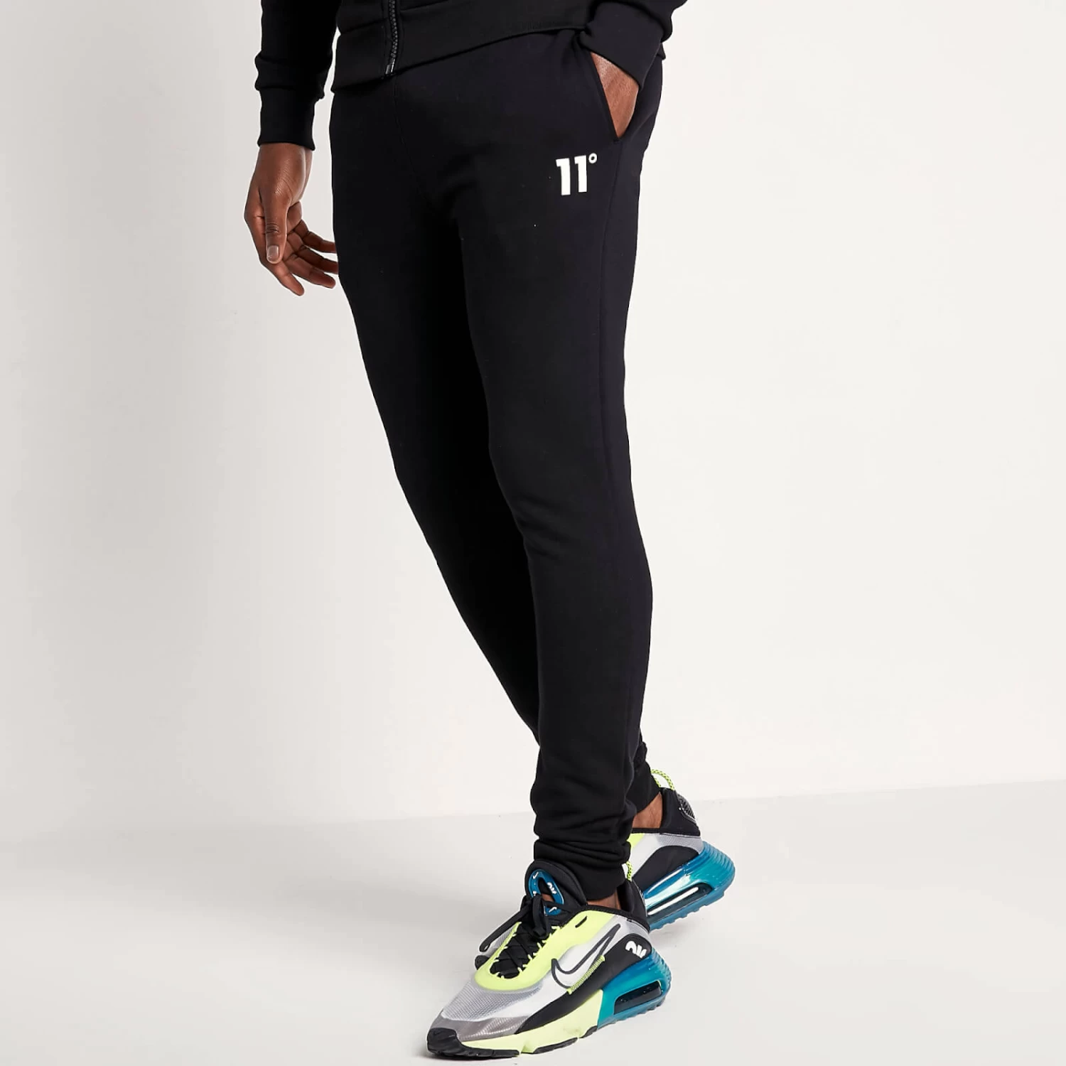 11 Degrees Core Joggers Skinny Fit - Black 1 11 Degrees Core Joggers Skinny Fit - Black