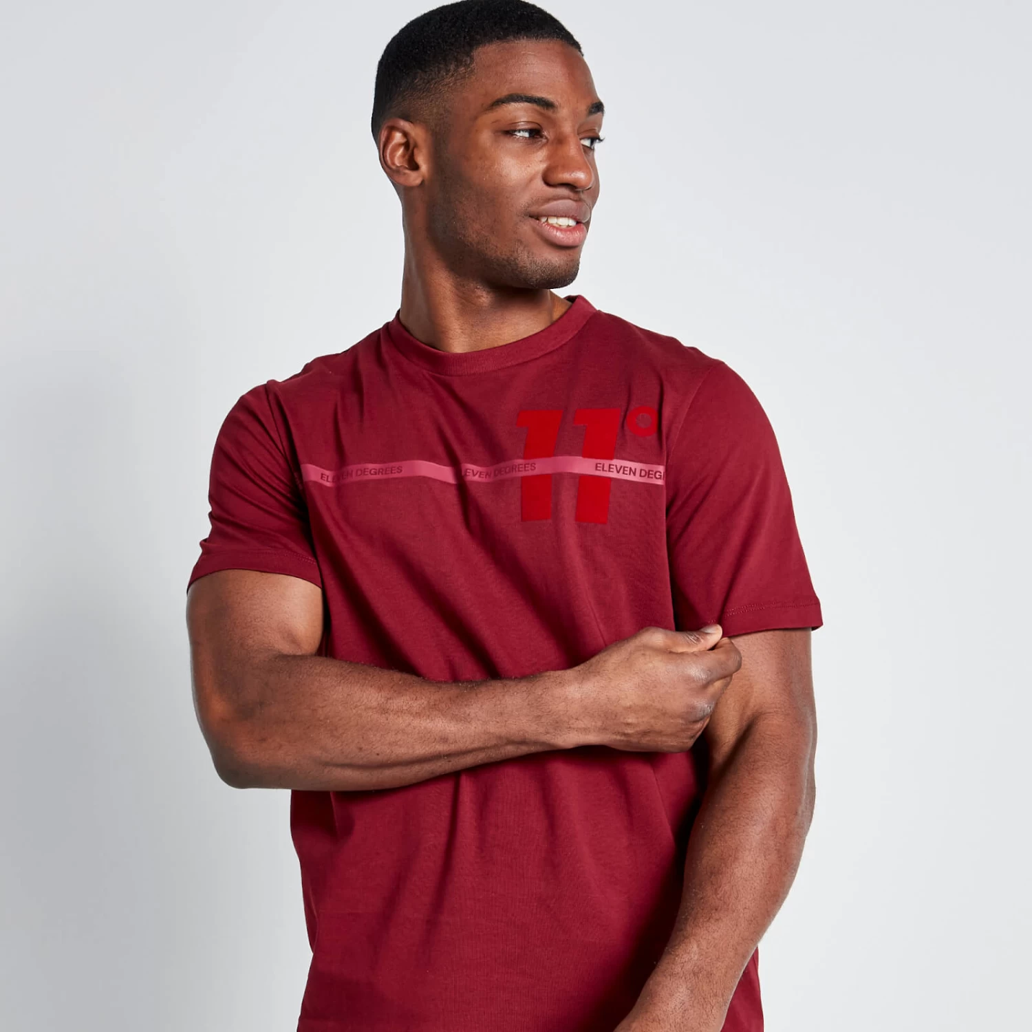 FLOCK PRINT LARGE GRAPHIC T-SHIRT 5 FLOCK PRINT LARGE GRAPHIC T-SHIRT - Image 5