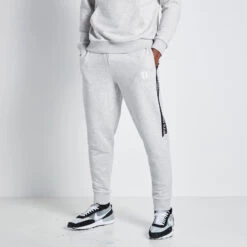 TEXT PRINT BLOCK JOGGERS