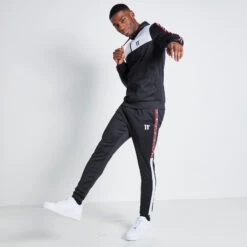 COLOUR BLOCK TAPED PIPING HOODIE 8 COLOUR BLOCK TAPED PIPING HOODIE -11 Degrees Store 14927752 1005092437076224