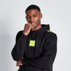 TAPED CUT & SEW PERFORATED LOGO HOODIE -11 Degrees Store 14927908 2135091375315774