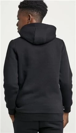 11 Degrees Black Junior Core Pullover Hoodie Small Logo -11 Degrees Store 27177 2