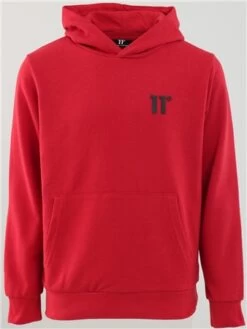 11 Degrees Ski Patrol Red Junior Core Pullover Hoodie