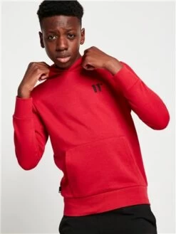 11 Degrees Ski Patrol Red Junior Core Pullover Hoodie -11 Degrees Store 28144 3