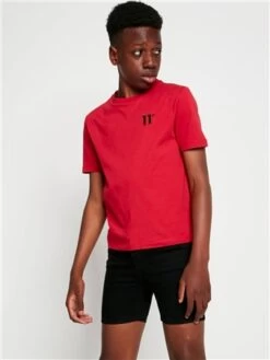 11 Degrees Ski Patrol Red Junior Core T-Shirt -11 Degrees Store 28145 3