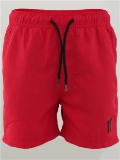 11 Degrees Ski Patrol Red Junior Core Swim Short