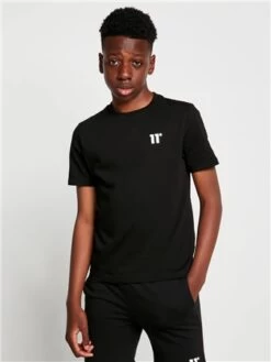 11 Degrees Black Junior Core T-Shirt -11 Degrees Store 28986 3